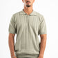 MINT RIBBED KNIT POLO 09
