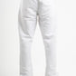OFF-WHITE REGULAR FIT LINEN PANTS
