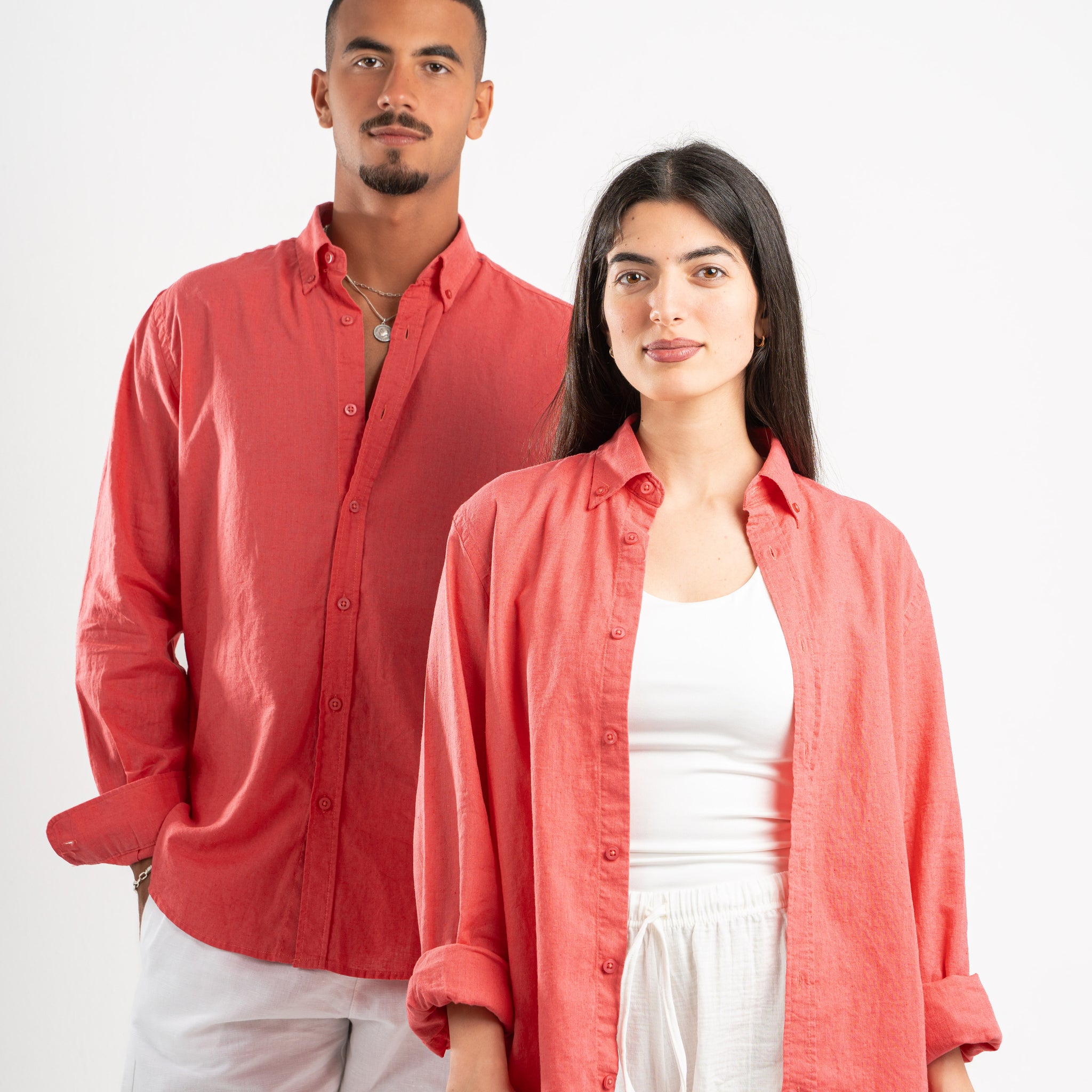 WATERMELON LINEN SHIRT