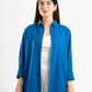 BLUE LINEN SHIRT