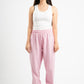 PINK SOFTLINE STRAIGHT LEG PANTS