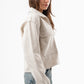 WOMEN LIGHT BEIGE WOOL JACKET
