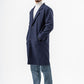 MEN NAVY WOOL COAT
