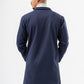 MEN NAVY WOOL COAT