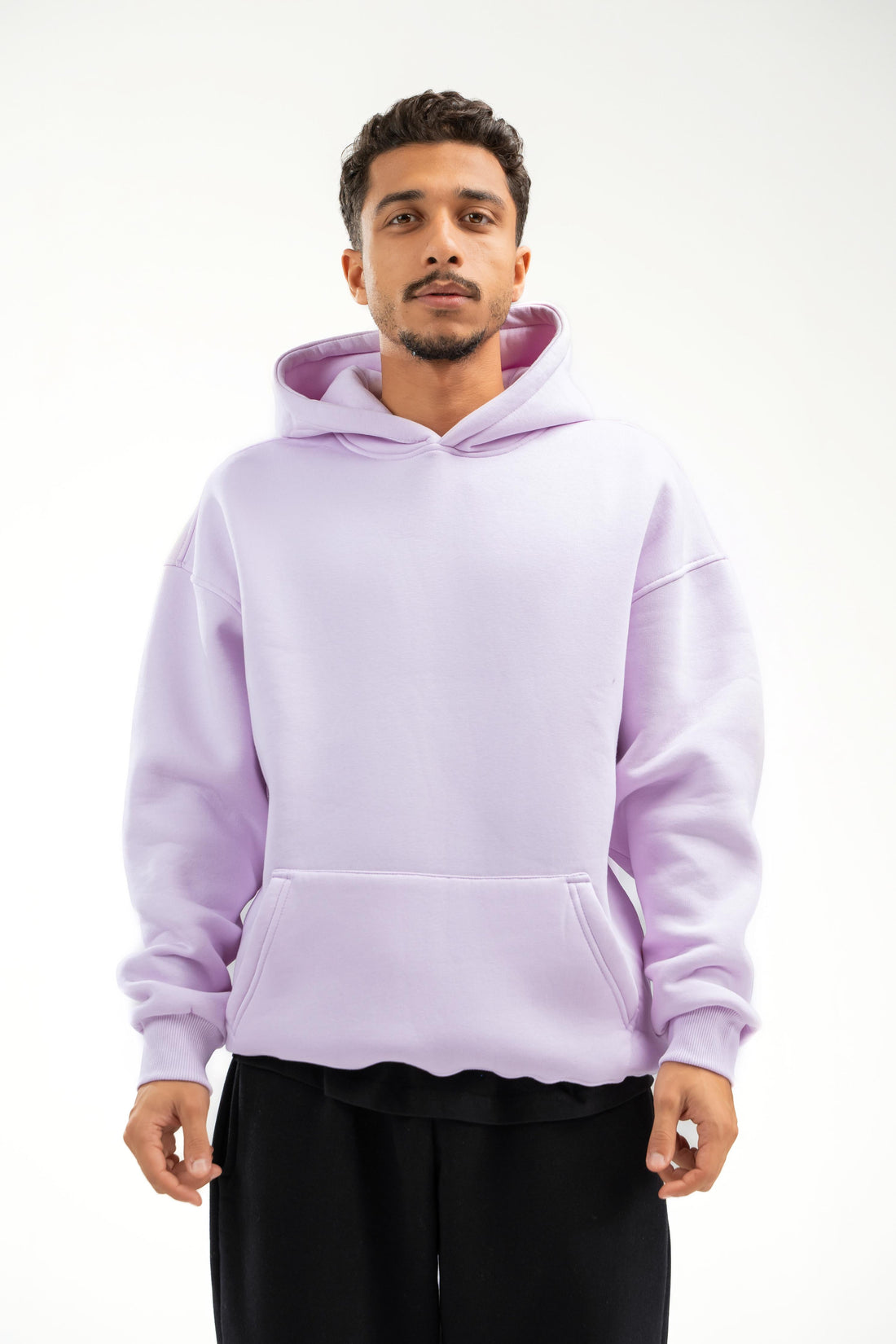 LAVENDER OVER-SIZED HOODIE