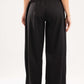 BLACK WRINKLED PANTS