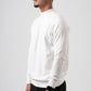 OFF-WHITE HALF COLLAR KNITTED PULLOVER
