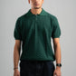 DARK GREEN HEX TWIST POLO
