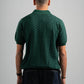 DARK GREEN HEX TWIST POLO