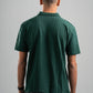 DARK GREEN BRAIDED TEXTURED ZIP UP
