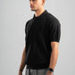BLACK HEX TWIST POLO