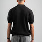 BLACK HEX TWIST POLO