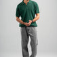 DARK GREEN EASY LINES KNIT POLO