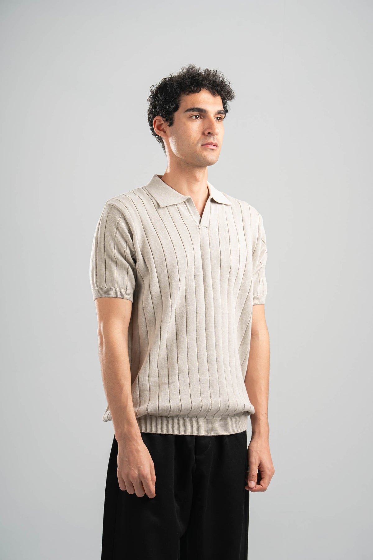 MINT GREEN EASY LINES KNIT POLO