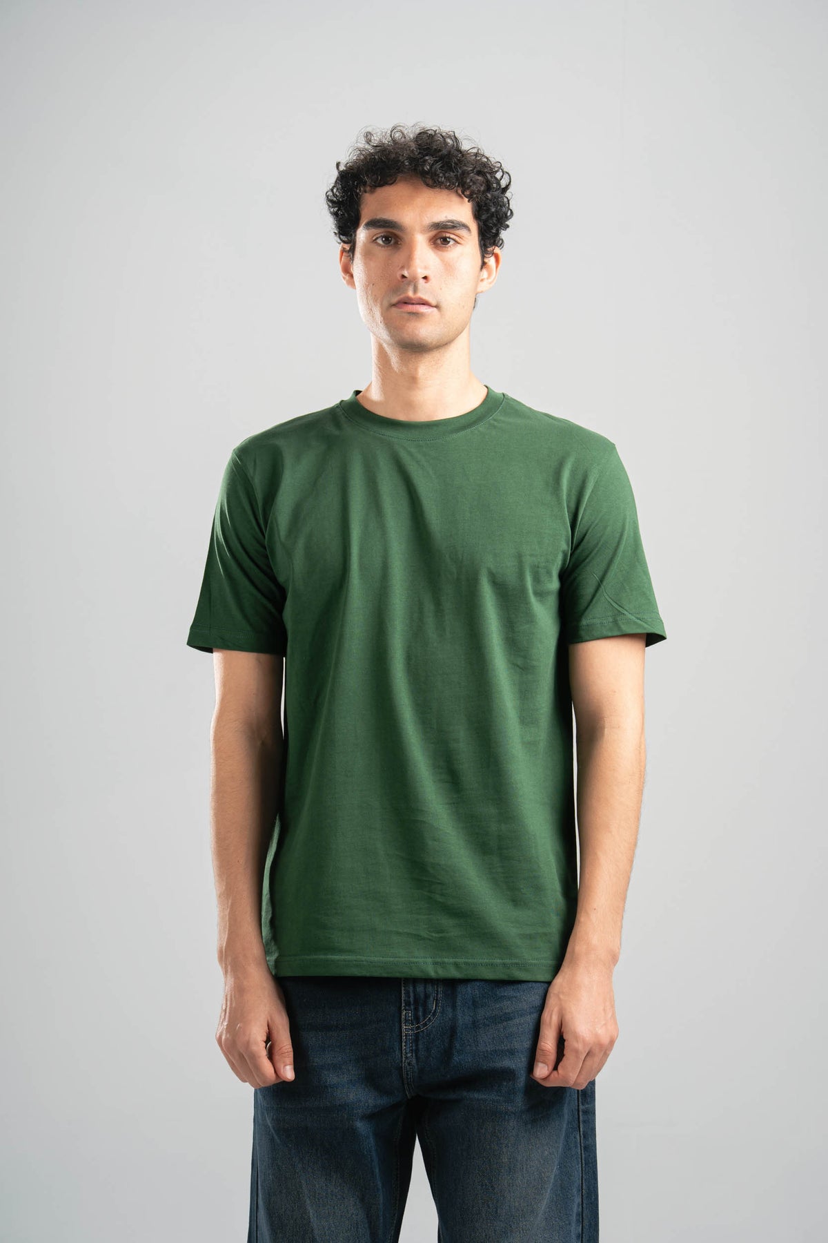 DARK GREEN REGULAR T-SHIRT