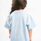 SKY BLUE LITTLE ONES ORGANDY BOX-TEE
