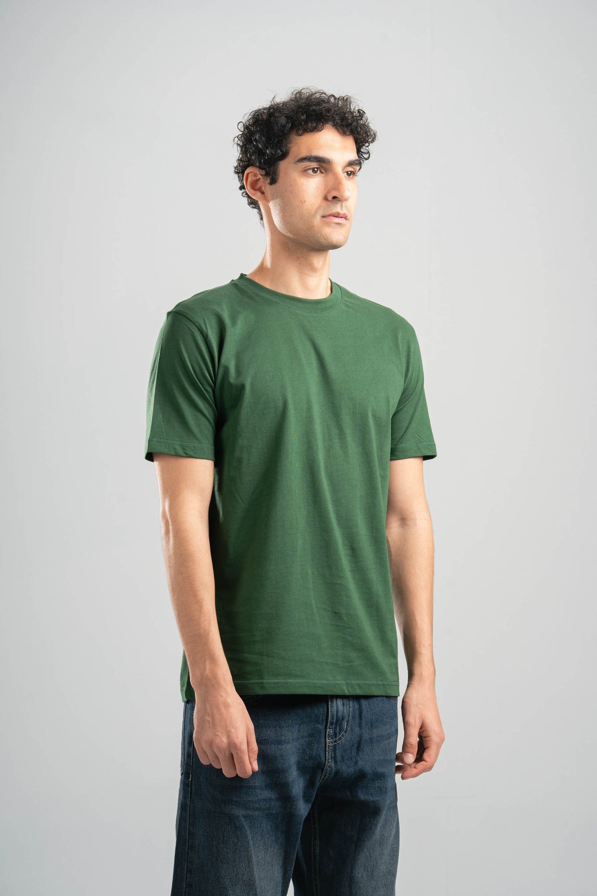 DARK GREEN REGULAR T-SHIRT