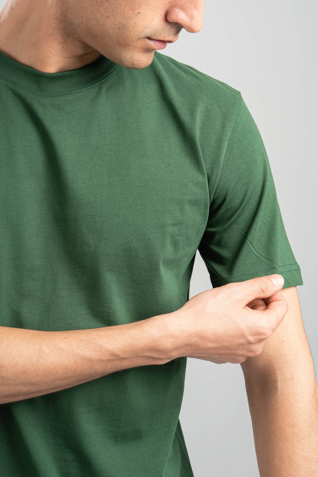 DARK GREEN REGULAR T-SHIRT