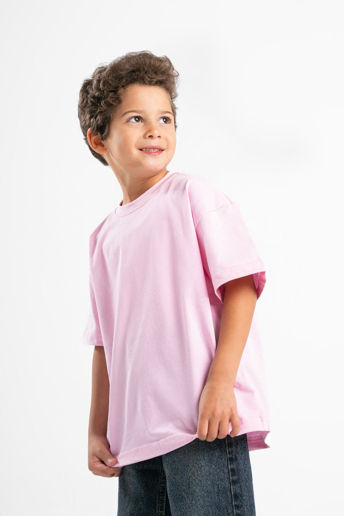PINK LITTLE ONES ORGANDY BOX-TEE