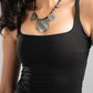 BLACK WIDE NECK TANK TOP