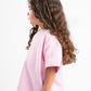 PINK LITTLE ONES ORGANDY BOX-TEE