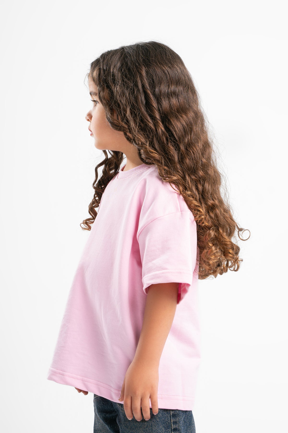 PINK LITTLE ONES ORGANDY BOX-TEE