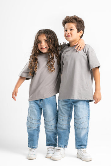 ICE BLUE LITTLE ONES DENIM