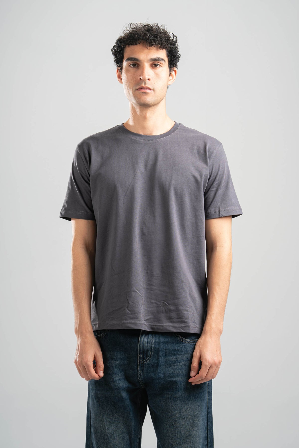 DARK GREY REGULAR T-SHIRT