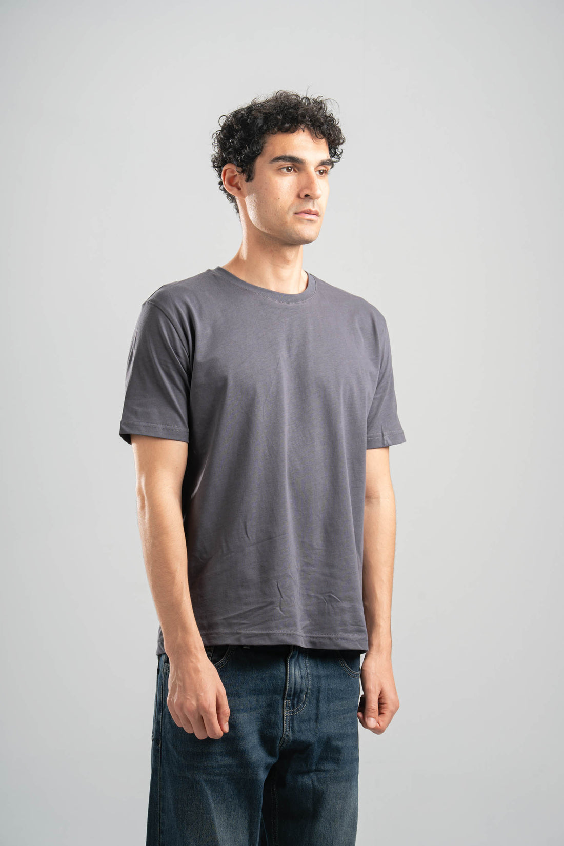 DARK GREY REGULAR T-SHIRT