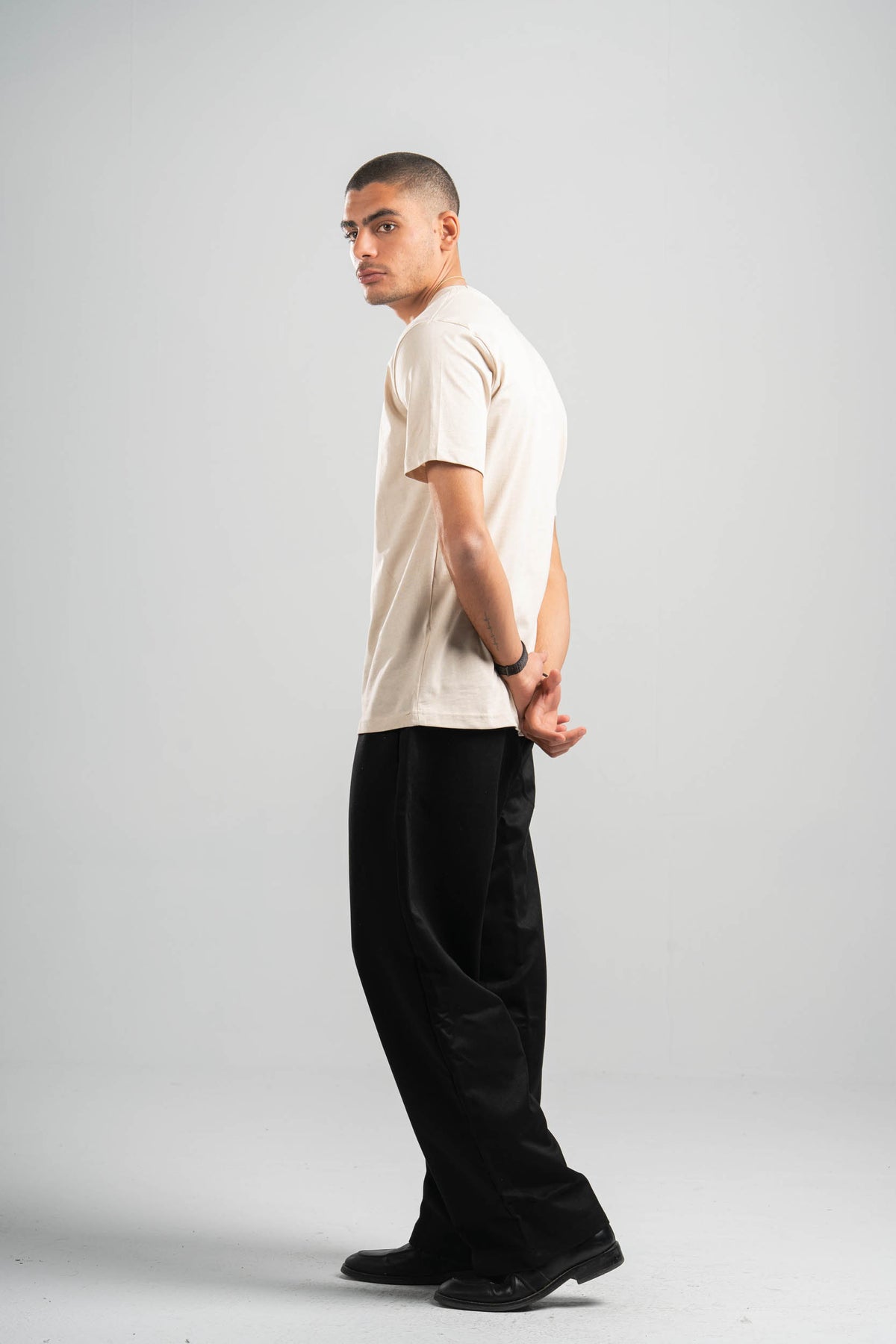BEIGE REGULAR T-SHIRT