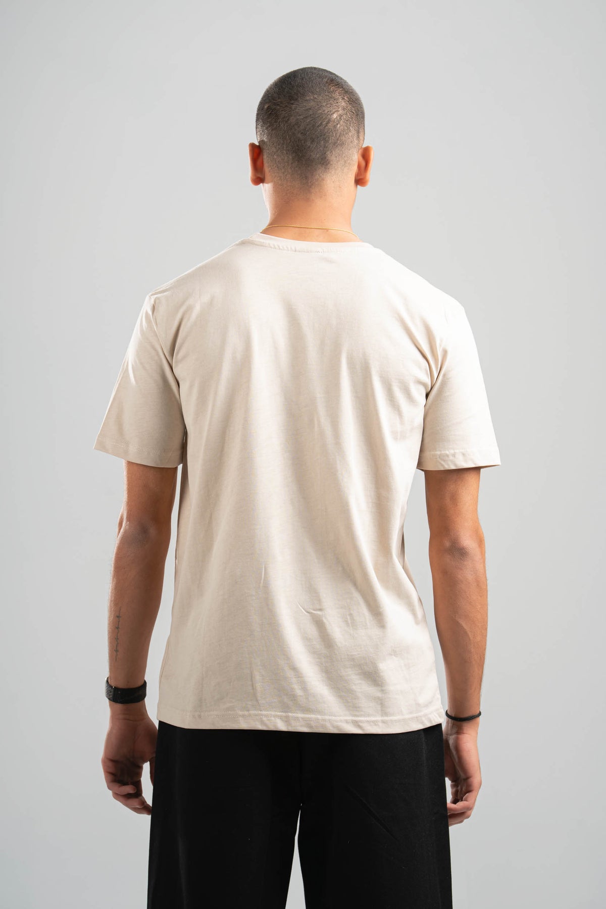 BEIGE REGULAR T-SHIRT