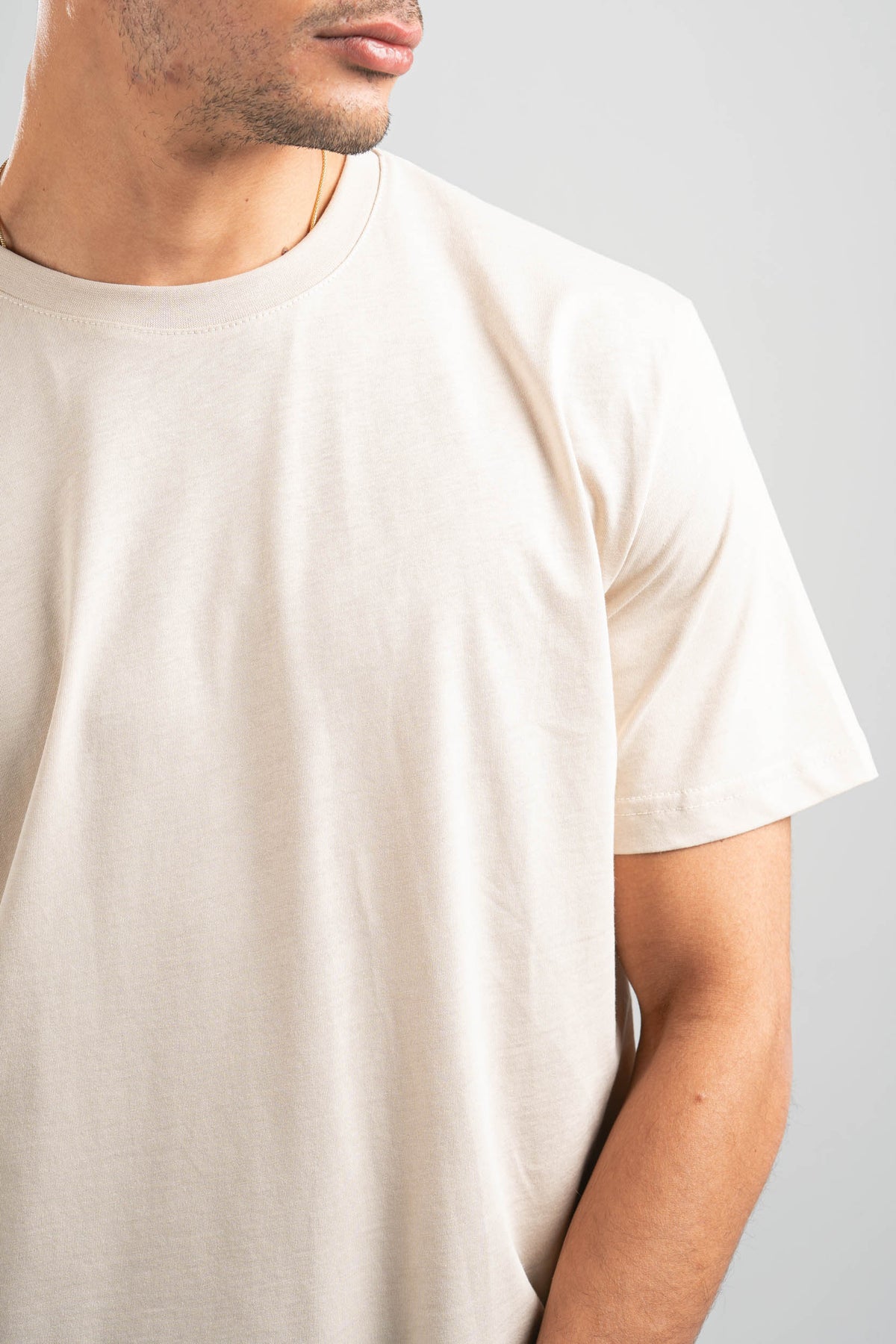 BEIGE REGULAR T-SHIRT