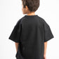 BLACK LITTLE ONES SUMMER MELTON SHORT