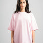 PINK SUMMER MELTON BOX-TEE