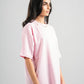 PINK SUMMER MELTON BOX-TEE