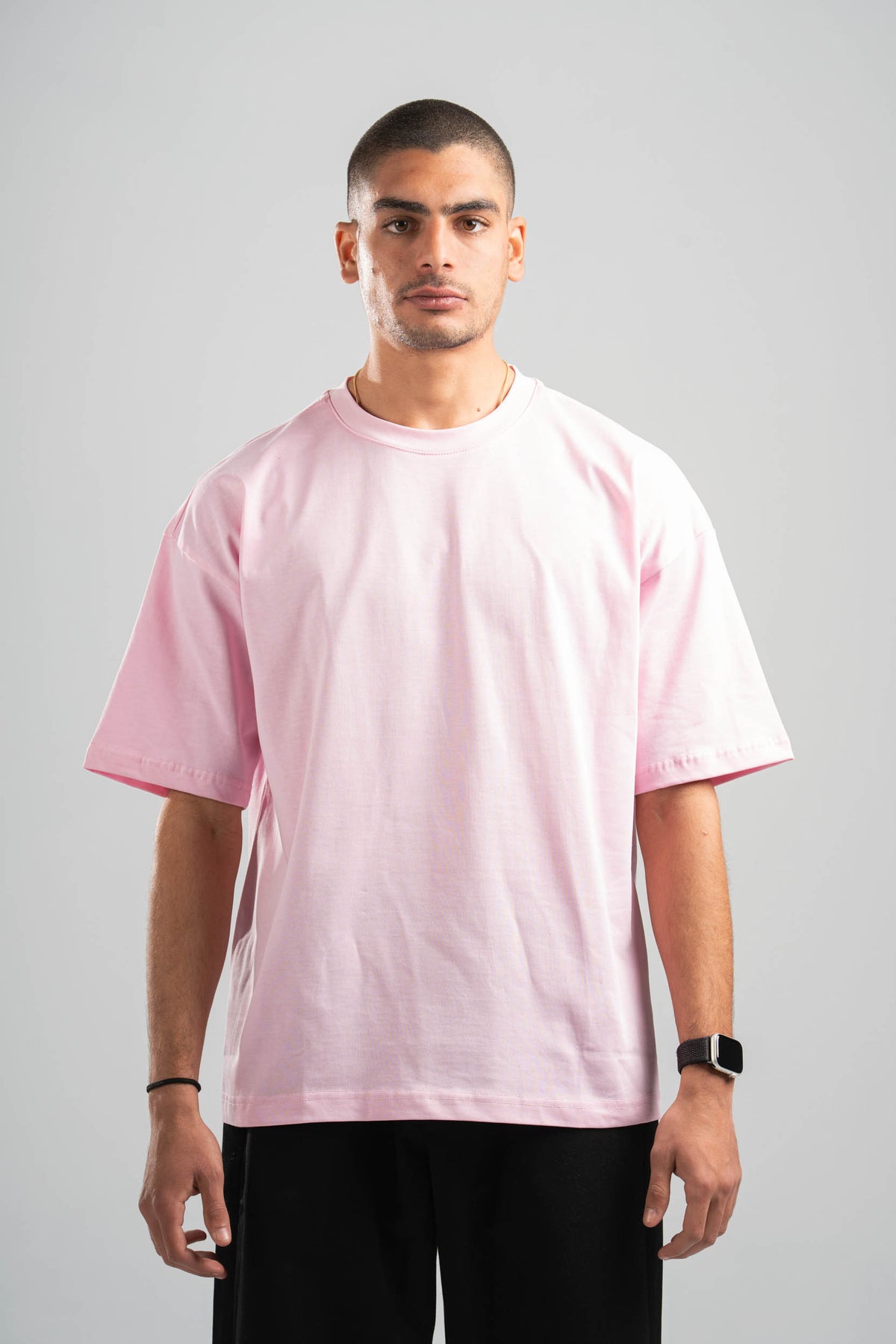 LIGHT PINK OVERSIZED T-SHIRT