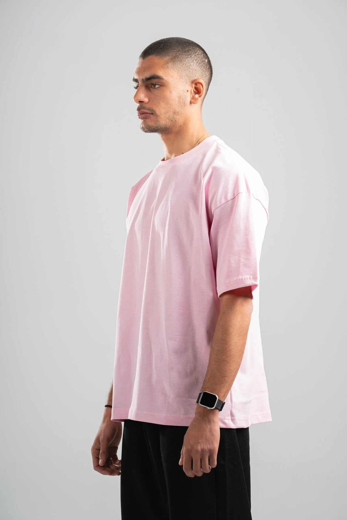 LIGHT PINK OVERSIZED T-SHIRT
