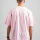 PINK SUMMER MELTON BOX-TEE