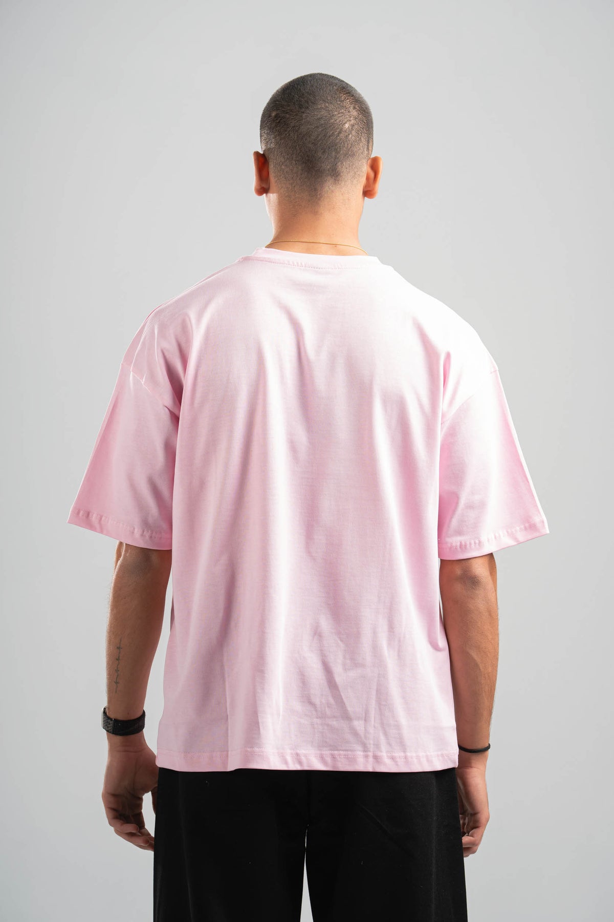 PINK SUMMER MELTON BOX-TEE