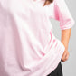 LIGHT PINK OVERSIZED T-SHIRT