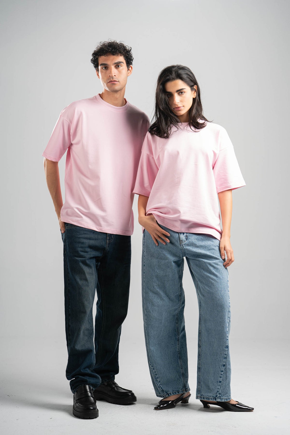 PINK SUMMER MELTON BOX-TEE