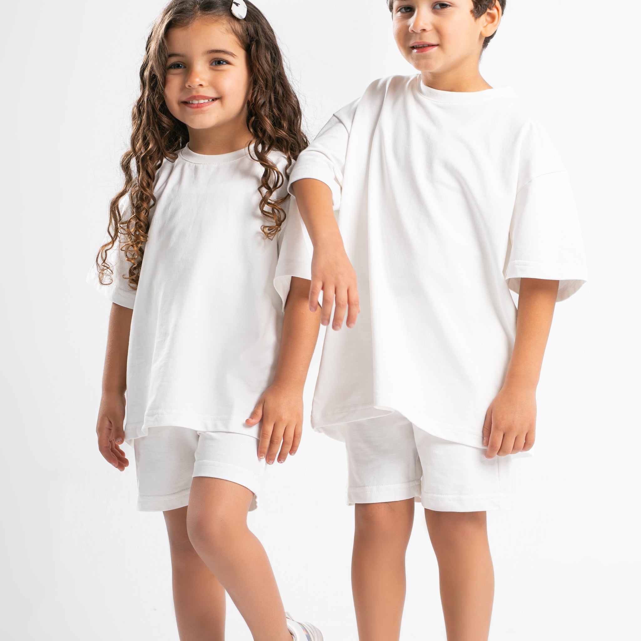 OFF-WHITE LITTLE ONES SUMMER MELTON SHORT