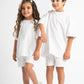 OFF-WHITE LITTLE ONES SUMMER MELTON SHORT