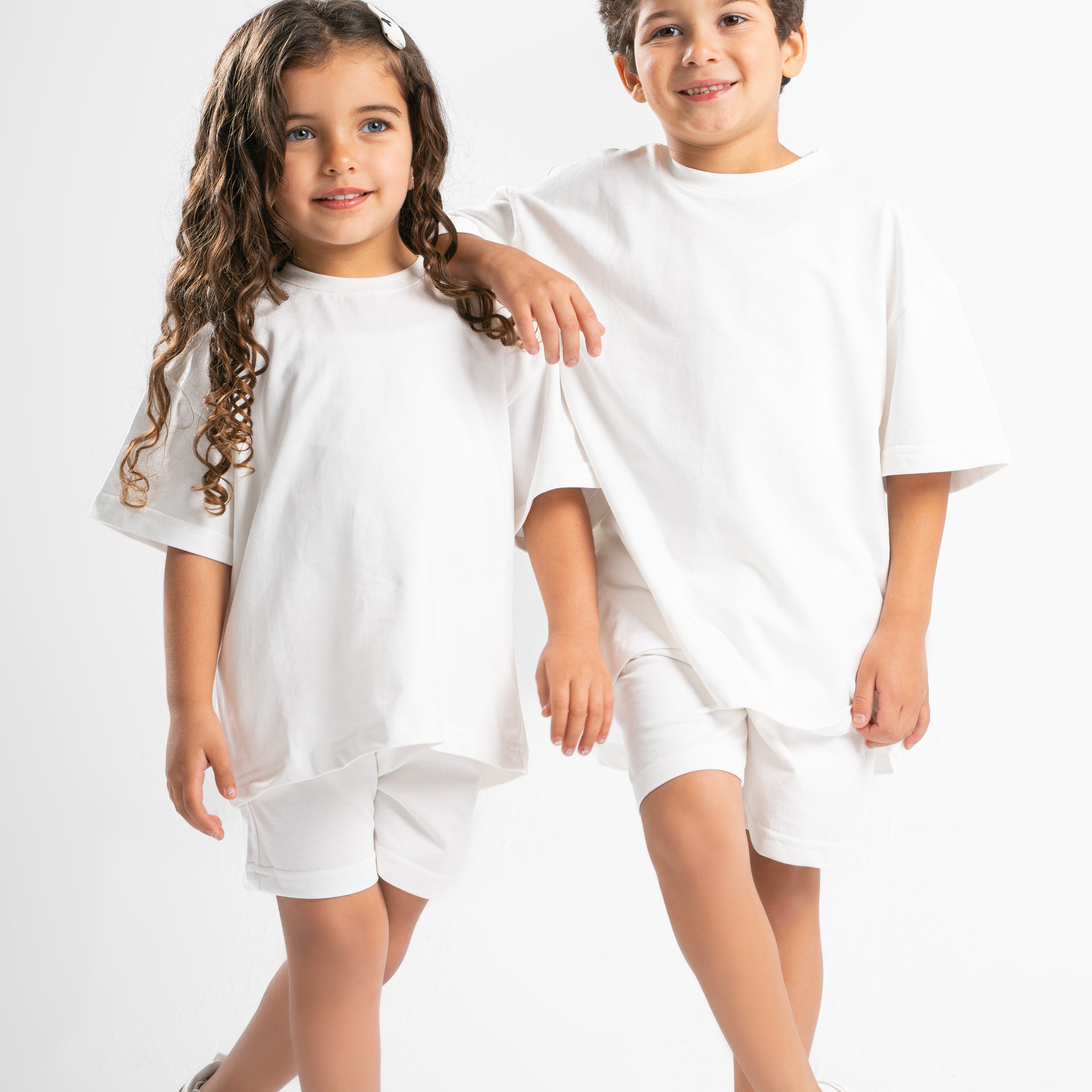 OFF-WHITE LITTLE ONES SUMMER MELTON BOX-TEE