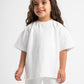 OFF-WHITE LITTLE ONES SUMMER MELTON BOX-TEE