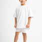 OFF-WHITE LITTLE ONES SUMMER MELTON SHORT