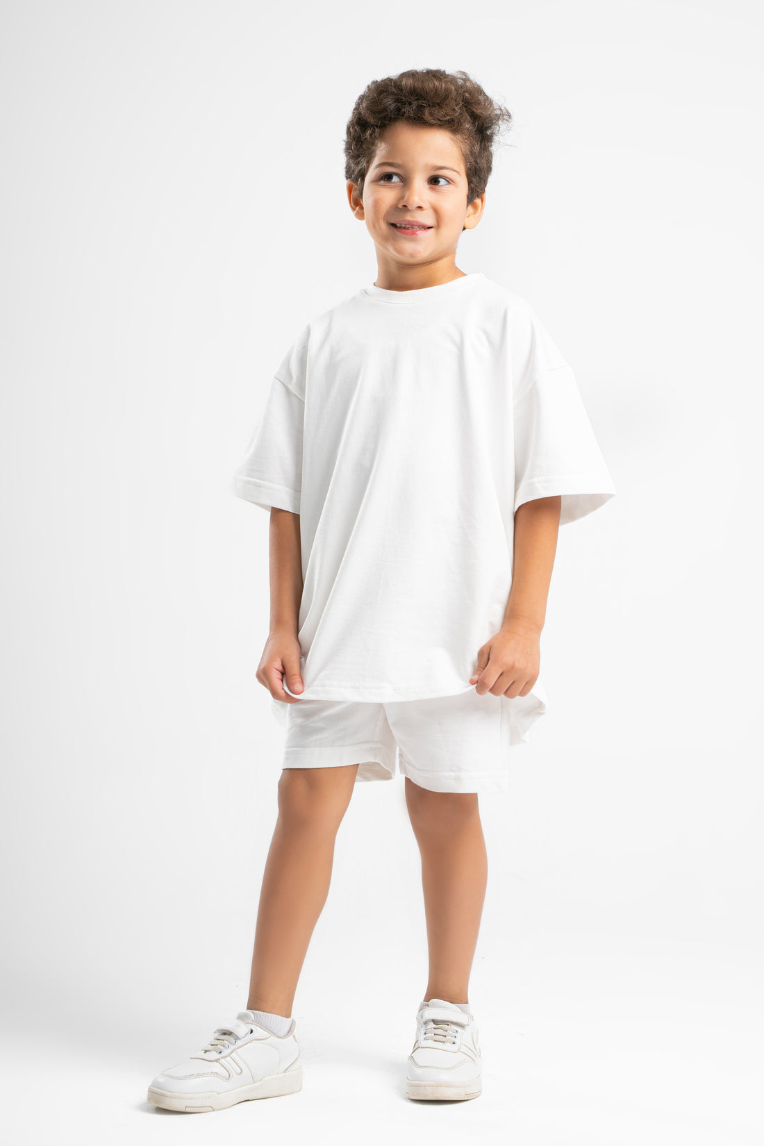 OFF-WHITE LITTLE ONES SUMMER MELTON SHORT