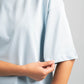 SKY-BLUE OVERSIZED T-SHIRT