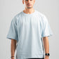 SKY-BLUE OVERSIZED T-SHIRT