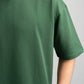 FOREST GREEN SUMMER MELTON BOX-TEE